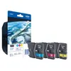 Image de Brother LC985 Rainbow Pack - jaune, cyan, magenta - originale - cartouche d'encre