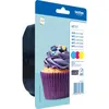 Image de Brother LC123 RainbowPack - pack de 3 - à rendement élevé - jaune, cyan, magenta - originale - cartouche d'encre