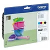 Image de Brother LC221 Value Pack - pack de 4 - noir, jaune, cyan, magenta - originale - cartouche d'encre