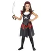 Image de Déguisement Pirate Tête De Mort Fille 4/6 Ans Noir 32341s Smiffys 4/6 ANS - 32341S Smiffys