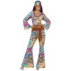 Image de Costume flower power hippie femme m