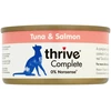 Image de 6x75g Thrive Complete thon, saumon - Pâtée pour chat