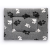 Image de Vetbed® coussin polaire pour box de transport gris avec pattes 61x46x5cm chien