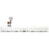 Image de Calendrier de l'Avent bois renne Xmas Tradi - Blanc