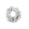 Image de Couronne de NoÃ«l design Eucalyptus - Diam. 48 cm - Argent