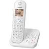 Image de Panasonic Panasonic KX-TGC420FRW - Téléphone sans fil - système de répondeur avec ID d'appelant/appel en instance - DECTGAP - blanc