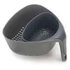 Image de Set de 2 passoires emboitables nest colanders gris