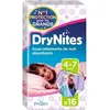 Image de Huggies Drynites Sous-Vetements Fille - 4-7 Ans - 16 Culottes - Lot De 4 Paquets De 16