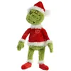 Image de Dr. Seuss Santa Grinch Peluche