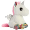 Image de Aurora peluche licorne Sparkle Tales SpiritUnicorn 18 cm blanc