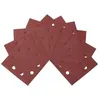 Image de 10 feuilles abrasives pour ponceuses vibrantes DEWALT DT3023-QZ - 8 perforations - 115x115mm