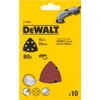 Image de DeWalt DeWalt DT3092 Feuilles abrasive pour ponceuse Delta - K80 - 93mm (10pce.)