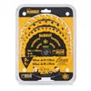 Image de DeWalt DT10397 - Set de lames de scie (3pcs) - 165 x 20 x 24D x 24D x 40D - bois