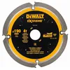 Image de DeWalt DeWALT Lame denture diamant pour fibre de ciment et laminés, 165x20 mm, 4 dents - DT1471-QZ