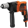 Image de Black + Decker Black and Decker - Perceuse à percussion filaire 850 W 54400 cps/min mandrin autoserrant 13 mm avec 6 forets - BEH850-QS