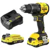 Image de Stanley Perceuse visseuse à percussion STANLEY FATMAX SFMCD716D2T-QW 18V Brushless 2x2Ah
