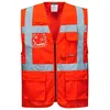 Image de Portwest Gilet Haute Visibilité Executive-Berlin Portwest Rouge XL