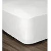 Image de Lovely Home Drap Housse 100% Coton 90x190x30 Cm Blanc