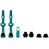 Image de Valves Pour Pneu Sans Chambre Ã Air - Paire De 2 - Alu - 44mm - Turquoise - Muc-Off