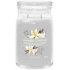 Image de Yankee Candle Yankee Candle - Smoked Vanilla & Cashmere Signature Candle ( kou¿ová vanilka a ka?mír ) - Vonná sví¿ka 567.0g