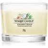 Image de Yankee Candle Coconut Beach bougie votive glass 37 g