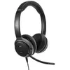 Image de Targus AEH104GL - Micro-casque - sur-oreille - convertible - Bluetooth - sans fil filaire - jack 35mm - isolation acoustique - noir