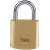Image de Lot de 4 cadenas en laiton s'entrouvrant - 20 mm - 4 clÃ©s incluses YALE