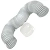 Image de Kit gaine evacuation SÃ¨che-linge (481253028836 BAUKNECHT VEDETTE IGNIS RADIOLA WHIRLPOOL LADEN BAUCKNECHT PROLINE)
