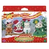 Image de Figurines Sylvanian Families Le coffret de Noël