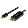 Image de StarTech.com Mini DisplayPort to HDMI Adapter Cable - 5 m (15 ft.) - 4K 30Hz - câble vidéo - DisplayPort / HDMI - 5 m