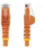 Image de StarTech.com Câble réseau Cat6 Gigabit UTP sans crochet - Cordon Ethernet RJ45 anti-accroc - M/M - cordon de raccordement - 3 m - orange