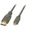 Image de Lindy High Speed HDMI to Micro HDMI Cable with Ethernet - HDMI avec câble Ethernet - 50 cm