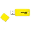 Image de Clé USB 2.0 Flash Drive Integral Néon Jaune 128 Go