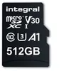 Image de Integral UltimaPro - Carte mémoire flash (adaptateur microSDXC vers SD inclus(e)) - 512 Go - A1 / Video Class V30 / UHS Class 3 / Class10 - microSDXC UHS-I
