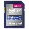 Image de Integral Memory Integral - Carte mémoire flash - 128 Go - Video Class V30 / UHS-I U3 / Class10 - SDXC UHS-I