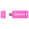 Image de Integral Neon-C - ClÃ© USB - 128 Go - USB-C 3.1 Gen 1 - rose