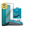 Image de JAYM Premium - Protection d'écran pour téléphone portable - avec applicateur - 3D - verre - couleur de cadre noir - pour Apple iPhone 15 Pro