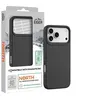 Image de Eiger North - Coque de protection pour téléphone portable - robuste - 4 m drop-protection, GRS - compatibilité avec MagSafe - polycarbonate, polyuréthanne thermoplastique (TPU) - noir - pour Apple iPhone 17 Pro