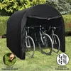 Image de Tente De Rangement Large Xl Pour Vélos 169 X 161 X 223 Cm Garage Extérieur Mobile Protection Rangement Stockage Bicyclette Extérieur - Tissu Oxford Imperméable + Anti Uv - [Fixations Sol Gratuit]