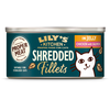 Image de 24x70g Lily's Kitchen Shredded Fillets poulet & saumon nourriture pour chats humide