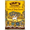 Image de 6x400g Dinner Lily's Kitchen poulet et dinde avec carottes, potiron et orge perlé nourriture humide pour chat