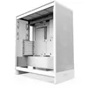 Image de Boitier PC NZXT H7 FLOW moyen tour blanc avec panneau latéral verre trempé