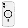 Image de Tech21 Evo Crystal - Coque de protection pour téléphone portable - compatibilité avec MagSafe - noir - pour Apple iPhone 16 Plus