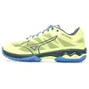 Image de Mizuno Chaussures De Padel - Mizuno - Wave Exceed Light - Jaune Fluo/Bleu - Tige Textile - Semelle Caoutchouc
