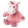 Image de Warmies Warmies Cozy Plush Sparkly Pink Unicorn Fully Microwaveable Soft Toy
