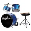 Image de Music Alley Batterie Junior pour enfant Bleu