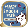 Image de 19x85g Smooth Paté Selection dinde et canard Lily’s Kitchen nourriture humide pour chat