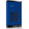 Image de iStorage iStorage diskAshur³ - Disque dur - chiffré - 2 To - externe (portable) - USB 3.2 Gen 1 - 256-bit AES-CBC, 256-bit AES-XTS, AES-ECB, FIPS 140-3 Level 3 - bleu saphir - Conformité TAA