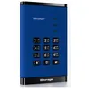 Image de iStorage diskAshurÂ³ - SSD - chiffrÃ© - 1 To - externe (portable) - USB 3.2 Gen 1 - 256-bit AES-CBC, 256-bit AES-XTS, AES-ECB, FIPS 140-3 Level 3 - bleu saphir - ConformitÃ© TAA