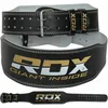 Image de Rdx 4 Pouce Ceinture De Musculation En Cuir Rembourré Doré/Noir/Blanc L - Rdx - Wbs-4rb-L